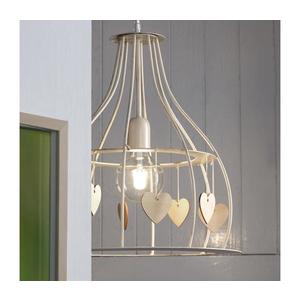 ONLI - Luster na lanku LEONILDE 1xE27/15W/230V béžová 5025/S vyobraziť