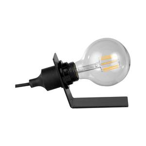 ONLI - Stolná lampa WIRE 1xE27/15W/230V 9 cm čierna 4853/LN vyobraziť