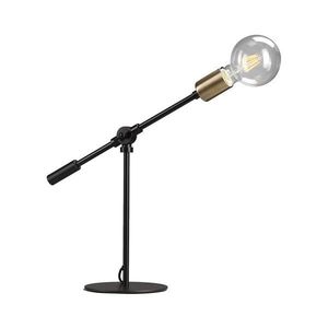 ONLI - Stolná lampa ASTE 1xE27/15W/230V 45 cm čierna/zlatá 4879/LGN vyobraziť