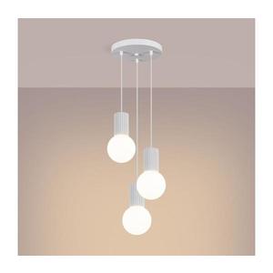 SL.1710 - Luster na lanku HALO 3xG9/8W/230V pr. 25 cm biela SL.1710 vyobraziť