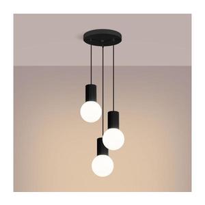 SL.1715 - Luster na lanku HALO 3xG9/8W/230V pr. 25 cm čierna SL.1715 vyobraziť