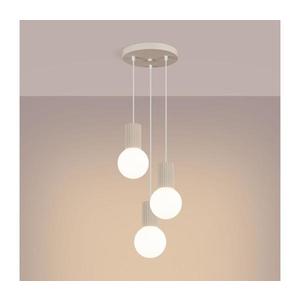 SL.1720 - Luster na lanku HALO 3xG9/8W/230V pr. 25 cm krémová SL.1720 vyobraziť