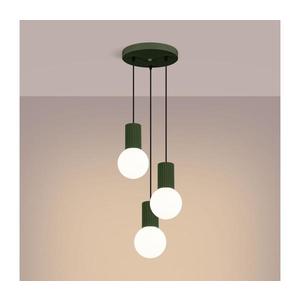 SL.1725 - Luster na lanku HALO 3xG9/8W/230V pr. 25 cm zelená SL.1725 vyobraziť