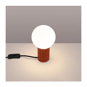 SL.1731 - Stolná lampa HALO 1xG9/8W/230V pr. 12 cm oranžová SL.1731 vyobraziť