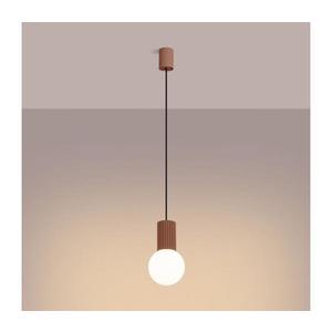 SL.1734 - Luster na lanku HALO 1xG9/8W/230V pr. 12 cm hnedá SL.1734 vyobraziť