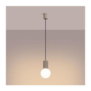 SL.1744 - Luster na lanku HALO 1xG9/8W/230V pr. 12 cm béžová SL.1744 vyobraziť