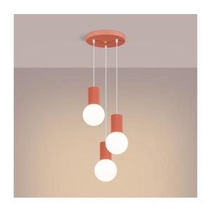 SL.1755 - Luster na lanku HALO 3xG9/8W/230V pr. 25 cm ružová SL.1755 vyobraziť