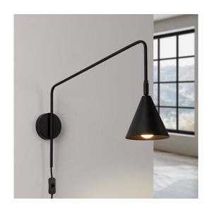 SL.1697 - Nástenná lampa NOX 1xE14/10W/230V čierna SL.1697 vyobraziť