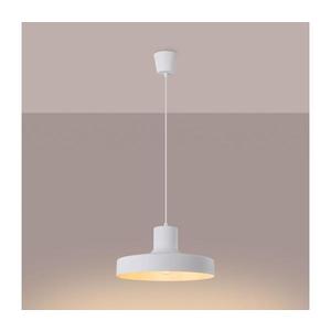 SL.1702 - Luster na lanku BILO 1xE27/15W/230V pr. 35 cm biela SL.1702 vyobraziť