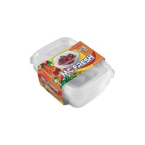 UTC SADA 3x dóza na potraviny 0, 9 l priehľadná HDR1808 vyobraziť