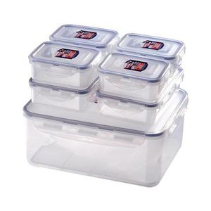 UTC SADA 7x dóza na potraviny LOCK modrá/čirá HPL836SC vyobraziť