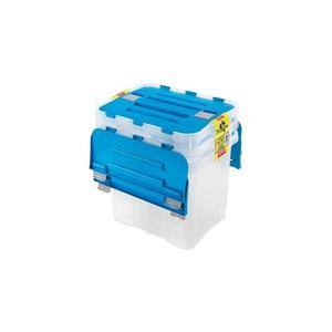 UTC SADA 3x úložný box DRAGON 24 l modrá/čirá HDR31647 vyobraziť