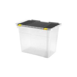UTC Úložný box 100 l čierny/priehľadný HDR660 vyobraziť