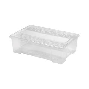 UTC Úložný box TEX BOX 28 l priehľadný HDR7207 vyobraziť