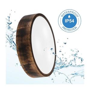 Stropné kúpeľňové svietidlo OAK SMOKY 3xE27/15W/230V IP54, 37, 5 cm, dub/hnedá LD-PD-6.20/SMOKY IP54 vyobraziť