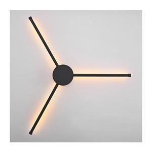 Brilagi - LED Nástenné svietidlo LUGO TRE LED/14W/230V čierna WO-DIY-14-BLK vyobraziť