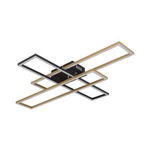 Globo 67208-40G -LED Stropné svietidlo DAKARI 40W/230V 3000K 60x80 cm čierna/zlatá 67208-40G vyobraziť