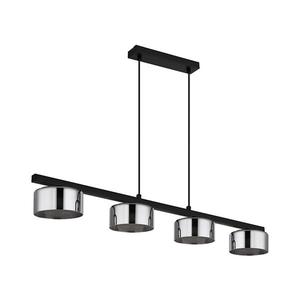 Globo 16055-4HS - LED Luster na lanku HIGGINS 4xGX53/6W/230V dymová/čierna 16055-4HS vyobraziť