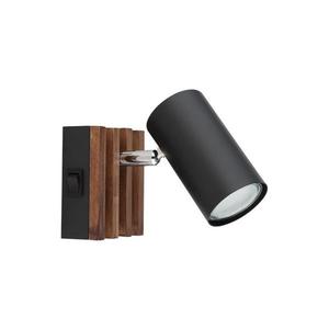 Globo 57909-1 - Nástenné bodové svietidlo KAYDEN 1xGU10/25W/230V čierna 57909-1 vyobraziť