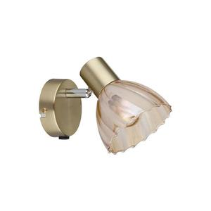 Globo 54315M-1 - Nástenné bodové svietidlo ZACHERY 1xE14/40W/230V zlatá 54315M-1 vyobraziť