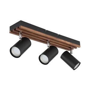 Globo 57909-3 - Bodové svietidlo KAYDEN 3xGU10/25W/230V čierna 57909-3 vyobraziť