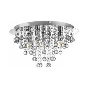 Globo 63040506 - Stropné svietidlo LONDON 5xE14/40W/230V pr. 46 cm lesklý chróm 63040506 vyobraziť