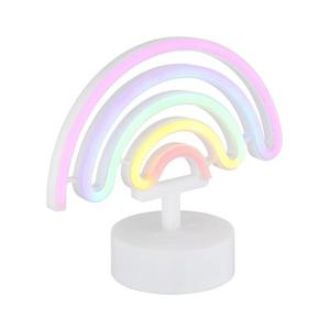 Globo 28063 - LED neon stolná dekorácia PELANGI LED/2W/3xAA dúha 28063 vyobraziť