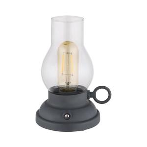 Globo 58016A - LED stmievateľná stolná lampa PETRO 1W/3, 7V 1200 mAh antracit 58016A vyobraziť