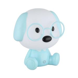 Globo 21761B - LED stmievateľná detská lampička PUPPY 1W/5V 500mAh modrá 21761B vyobraziť