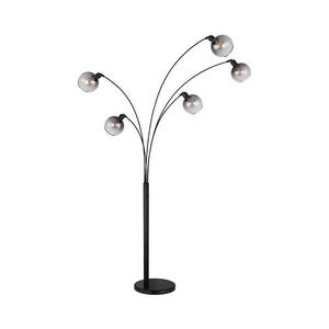 Globo 58228NBS - Stojacia lampa SEYMOUR 5xE27/40W/230V dymová 58228NBS vyobraziť