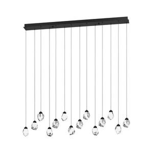 Eglo 390358 - LED Stmievateľný luster na lanku SINDICAT 14xLED/3W/230V čierna/číra 390358 vyobraziť