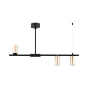 Luster na tyči URANOS 3xGU10/10W/230V čierna/zlatá 62537 vyobraziť