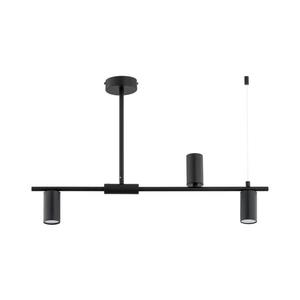 Luster na tyči URANOS 3xGU10/10W/230V čierna 62536 vyobraziť