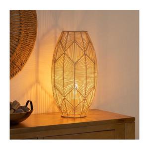 Atmosphera - Stojacia lampa KITA 1xE27/40W/230V ratan 182496 vyobraziť