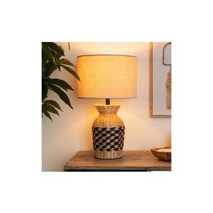 Atmosphera - Stolná lampa MENA 1xE27/40W/230V vodný hyacint 190627 vyobraziť