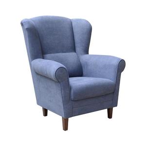 Kreslo ušiak GALA modré 8590828129141 vyobraziť