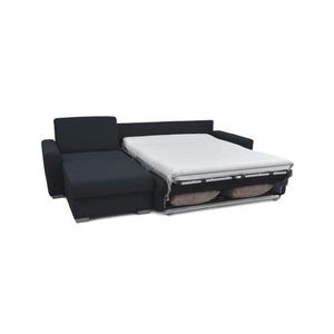 Rozkladacia rohová sedacia súprava LEKA lv. modrá s úložným priestorom, do L 118-0047/008 vyobraziť