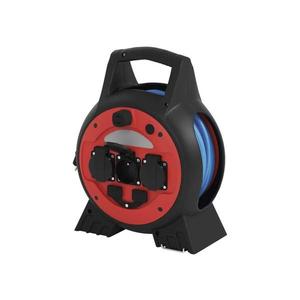 Predlžovací kábel na bubne 3Z 20m červeno-čierny IP44 P08520W vyobraziť