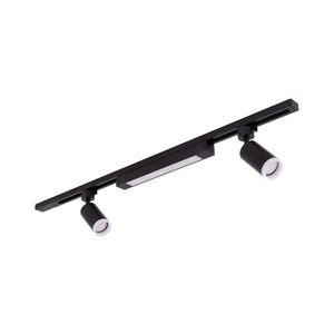 LED bodové svietidlo do lištového systému TRACER 2xGU10/10W/230V + LED/20W 1 m čierna 11512 vyobraziť