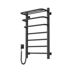 Navin Kúpeľňový elektrický radiátor s termostatom FORTIS 350W/230V 80, 6 cm IP44 čierny ľavý 12-253153-4880 vyobraziť