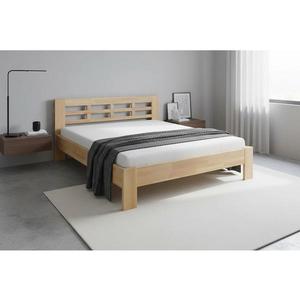 Dvojlůžková postel z masivu ANGELA 180x200 cm buk 8590828141143 vyobraziť