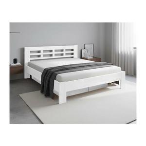 Dvojlôžková posteľ z masívu s úložným priestorom ANGELA 180x200 cm biela 8590828141631 vyobraziť