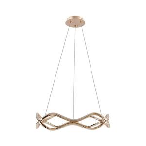 LED luster na lankách VAVE LED/28W/230V ružové zlato 34-35653 vyobraziť