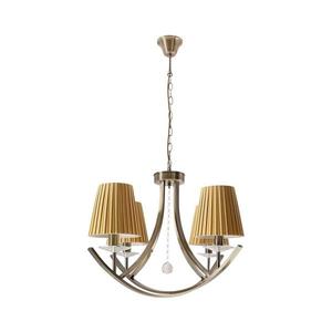 Luster na reťazi VITORIA 4xE14/40W/230V žltá/mosadz 34-44884 vyobraziť