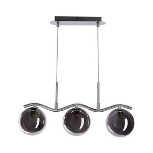 Závesný luster LUMOS na lanku 3xG9/20W/230V dymovo čierny 33-44235 vyobraziť