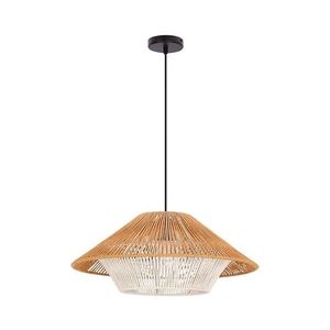 Závesný luster na lanku AFRICA 1xE27/40W/230V, priemer 50 cm, hnedá/krémová 31-26897 vyobraziť