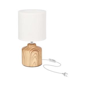 Stolná lampa MINOS 1xE14/40W/230V hnedá/biela 41-34540 vyobraziť