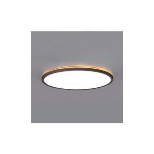 LED kúpeľňové svietidlo NIVERA LED/24W/230V IP54 pr. 30 cm čierne + DO 004107 vyobraziť