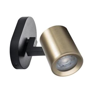 38960 - Nástenné bodové svietidlo LAURIN 1xGU10/10W/230V mosadz/čierna 38960 vyobraziť