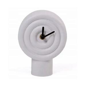 Estilo Home Keramické stolové hodiny 16 cm, napájanie 1xAA, biela 5905623250588 vyobraziť